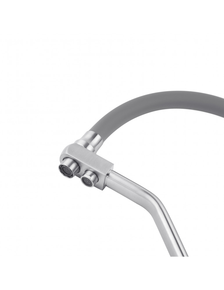 Змішувач для кухні з підключенням до фільтра Kroner KRP Edelstahl Klassisch - ESG03817GRA | купити | SilverGoose.com.ua.com.ua