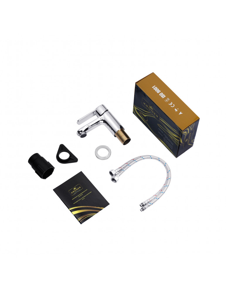 Змішувач для раковини Kroner KRP Bremen - C010 | купити | SilverGoose.com.ua.com.ua