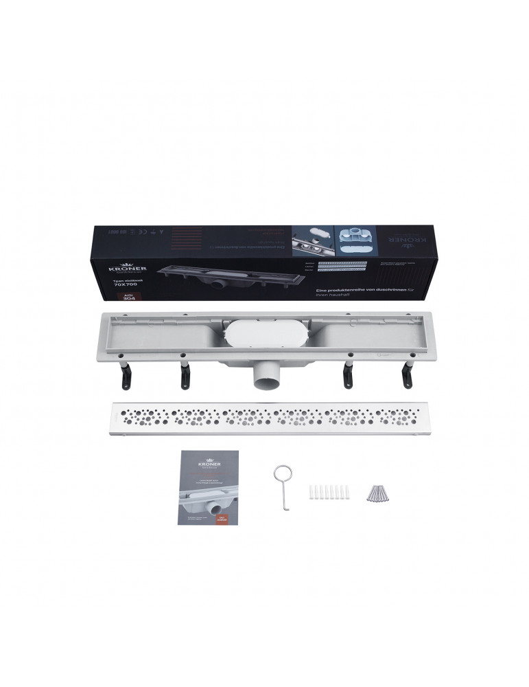 Трап лінійний Kroner KRP Harz M70 Muster | купити | SilverGoose.com.ua.com.ua