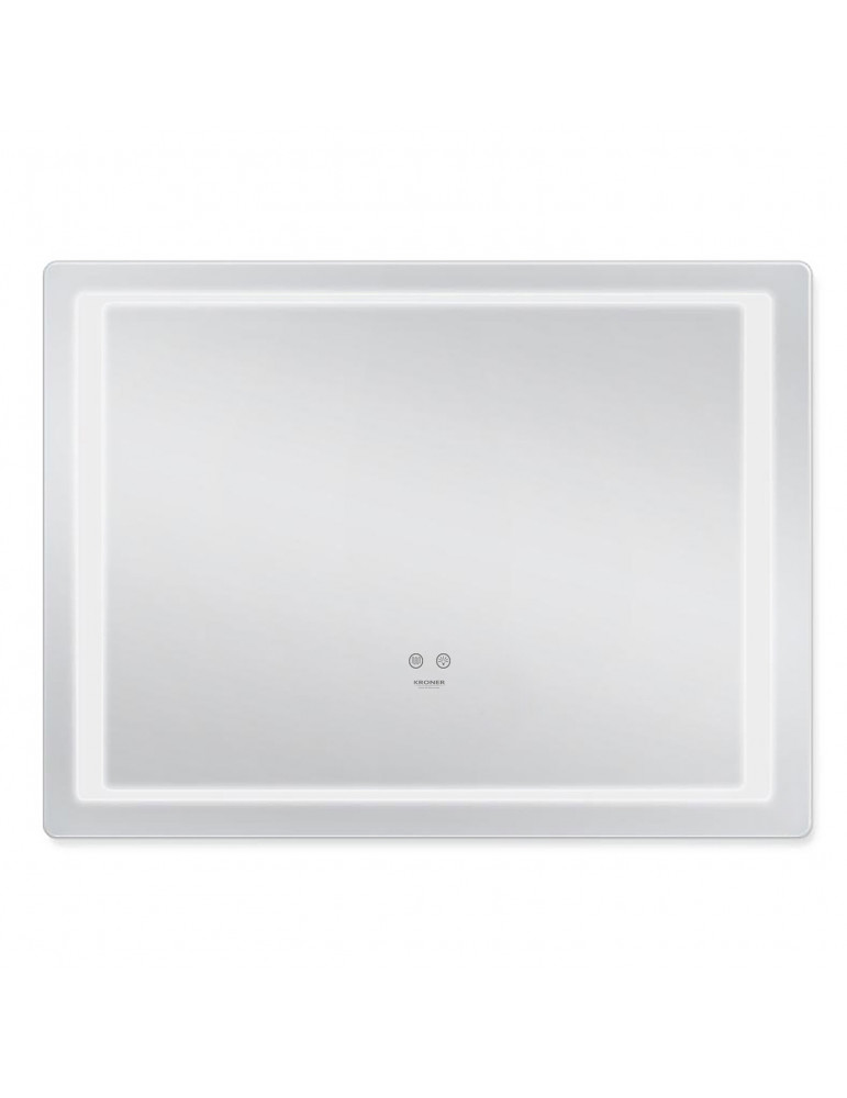 Дзеркало Kroner KRP Spiegel HR2 - 9070 з LED-підсвічуванням та антизапотіванням | купити | SilverGoose.com.ua.com.ua