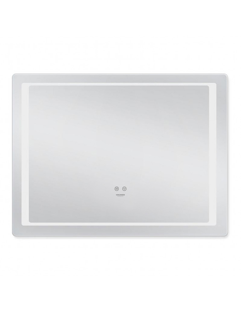 Дзеркало Kroner KRP Spiegel HR2 - 10070 з LED-підсвічуванням та антизапотіванням | купити | SilverGoose.com.ua.com.ua