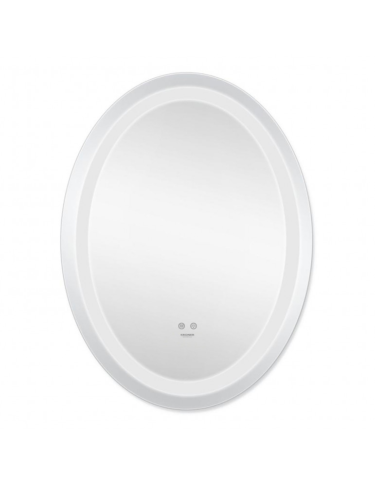 Дзеркало Kroner KRP Spiegel VO1 - 5070 з LED-підсвічуванням та антизапотіванням | купити | SilverGoose.com.ua.com.ua