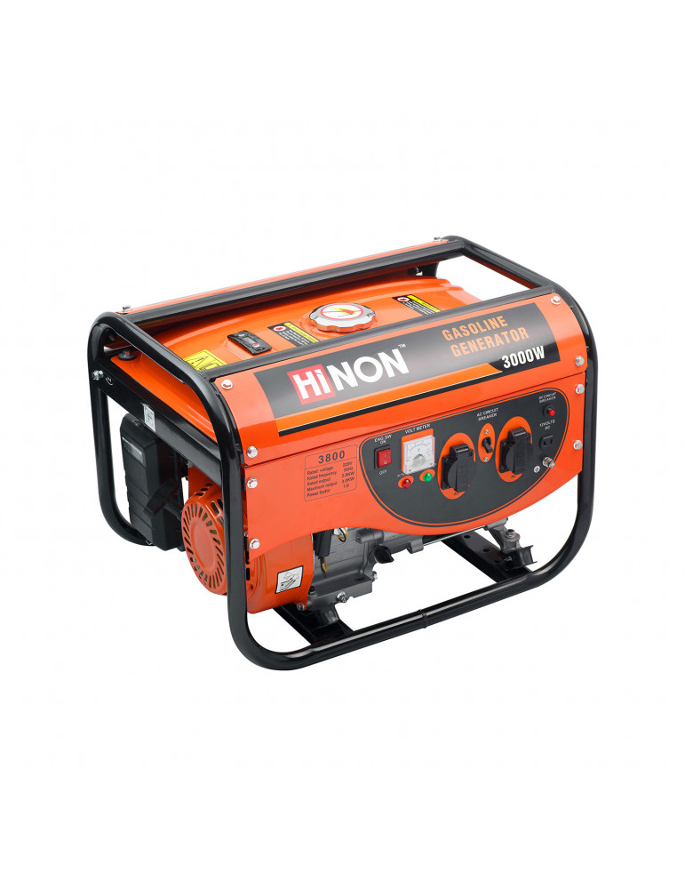 Генератор бензиновий Hi-Non 3кВт GRS3800-83G з мідною обмоткою | купити | SilverGoose.com.ua.com.ua