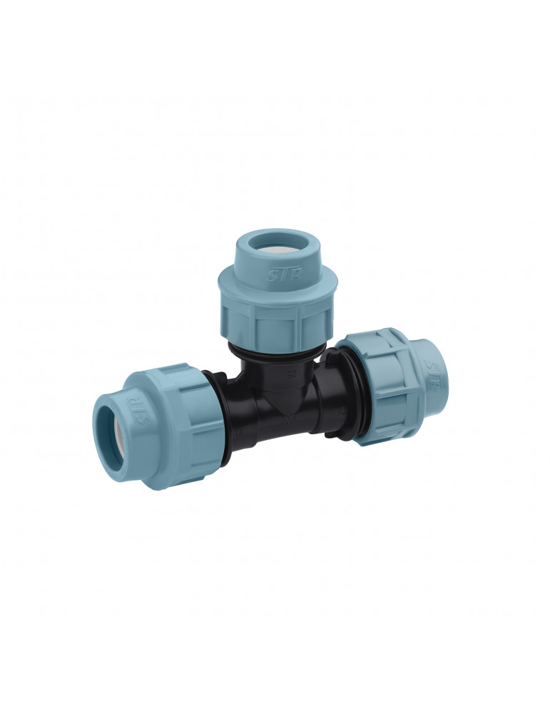 Трійник ПЕ STR 25 мм | купити | SilverGoose.com.ua.com.ua