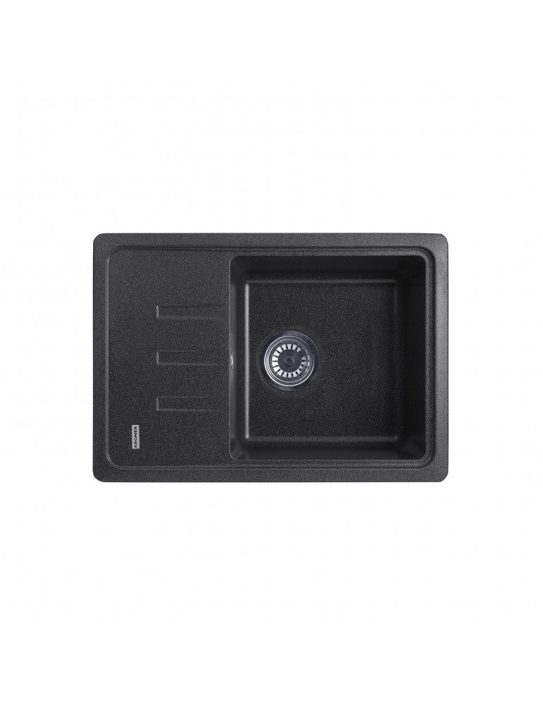 Кухонна мийка Kroner KRP Komposit GRB - 6243 | купити | SilverGoose.com.ua.com.ua