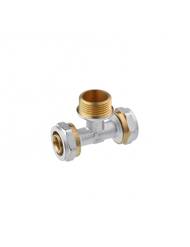 Трійник металопластиковий STA 20х3/4" РЗ | купити | SilverGoose.com.ua.com.ua