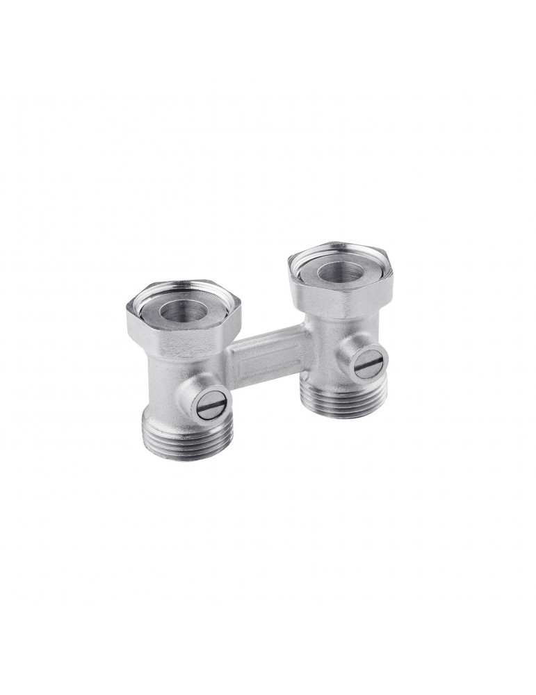 Вузол для нижнього підключення радіатора STA 3/4" ВЗ прямий, без ніпелів | купити | SilverGoose.com.ua.com.ua