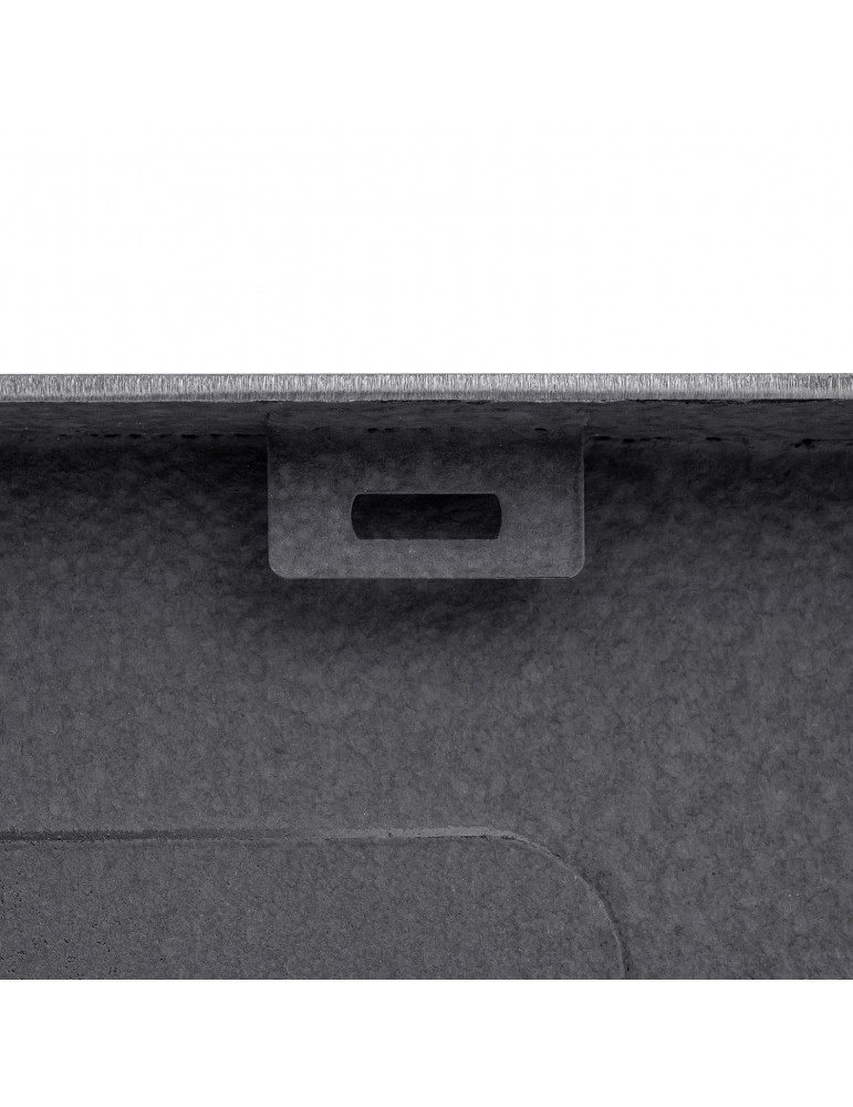 Кухонна мийка Kroner KRP Schwarze - 7848LHM PVD (3.0/1.0 мм) | купити | SilverGoose.com.ua.com.ua