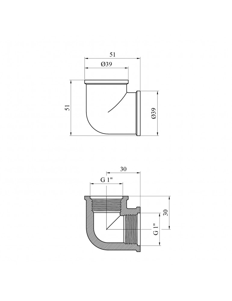 Кутник STA "Premium" (DN) 25 ВВ нікель | купити | SilverGoose.com.ua.com.ua