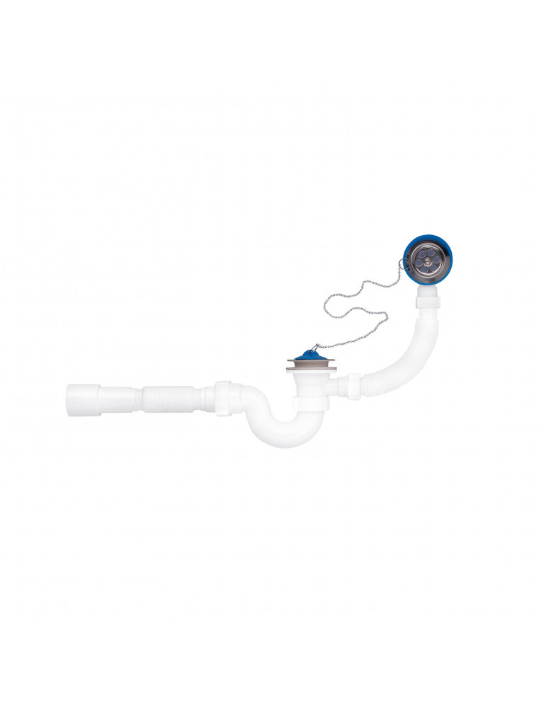 Сифон для ванної ANIplast 1 1/2"х50 мм, прямотечійний Е156EU | купити | SilverGoose.com.ua.com.ua