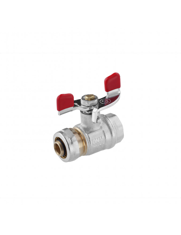 Кран кульовий металопластиковий STA (DN) 16х1/2" РВ | купити | SilverGoose.com.ua.com.ua