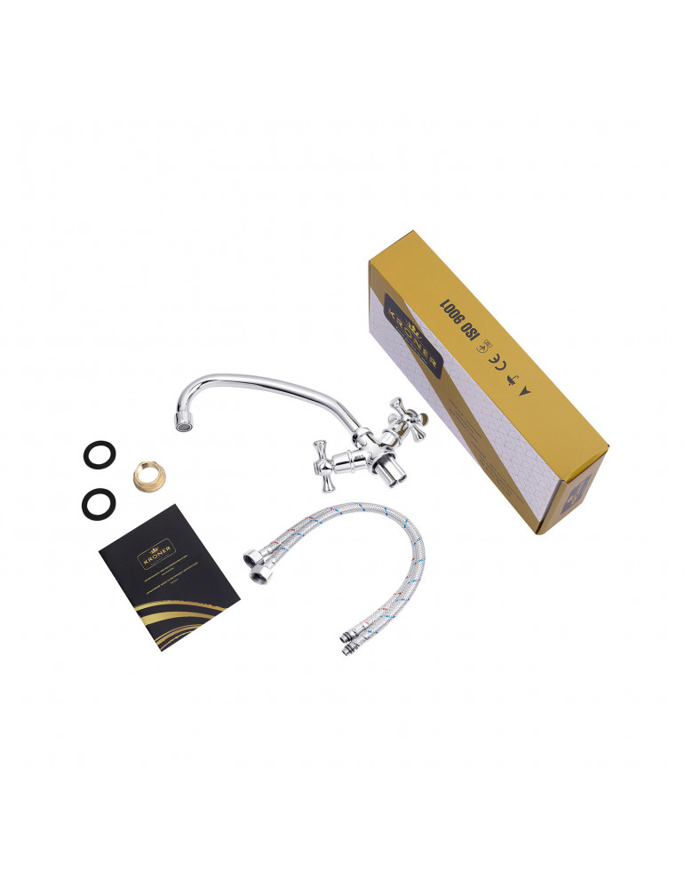 Змішувач для кухні Kroner KRM Rhein - C030 | купити | SilverGoose.com.ua.com.ua