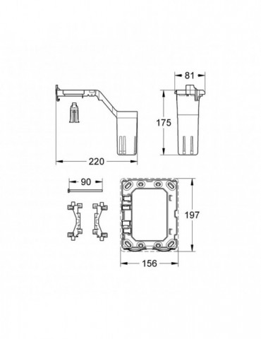 Комплект для переоснащення інсталяцій Grohe Rapid SL Fresh 38967000 | купити | SilverGoose.com.ua.com.ua