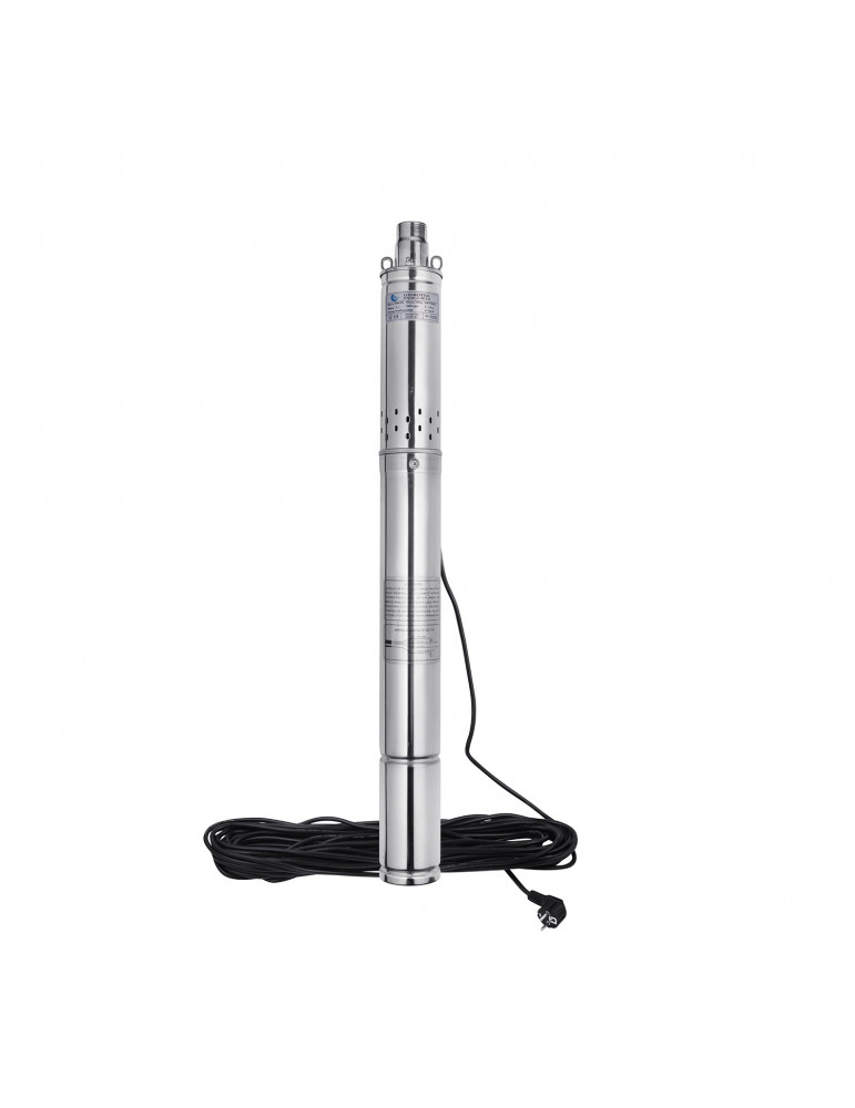 Насос глибинний Gidrotech 3S QGD1,2-100-0,75 кВт з вбудованим конденсатором | купити | SilverGoose.com.ua.com.ua