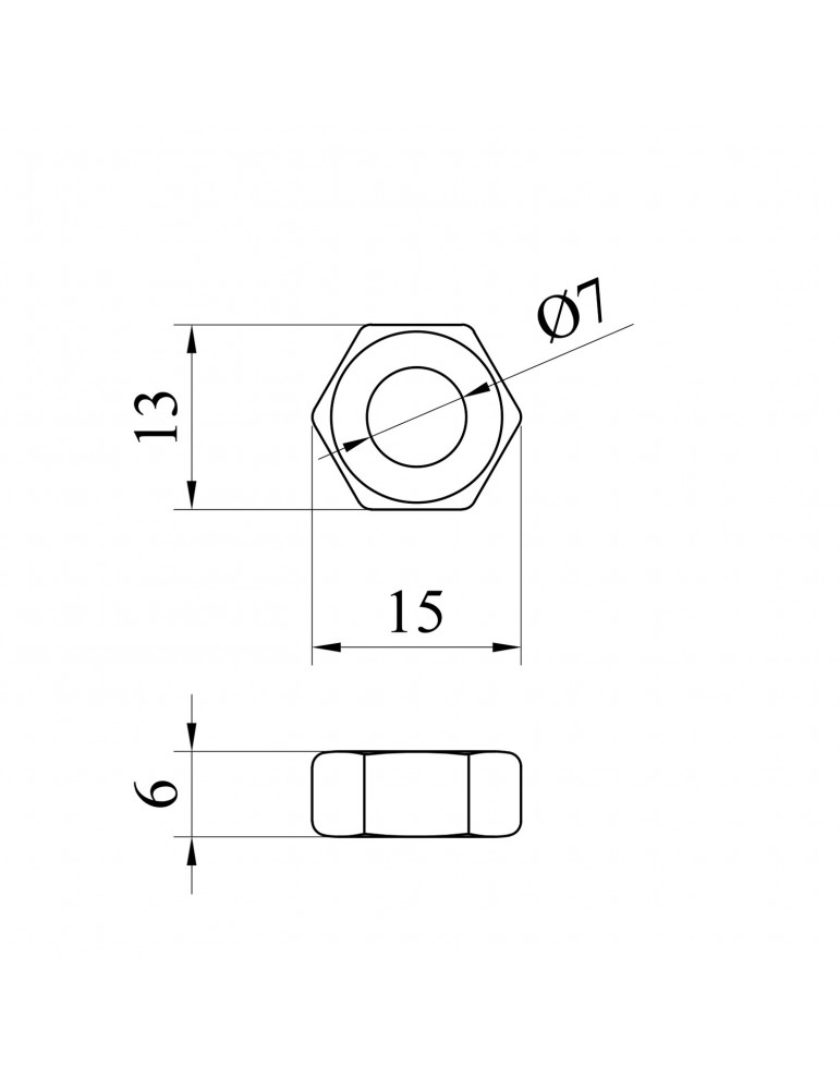 Гайка Kroner М8 | купити | SilverGoose.com.ua.com.ua