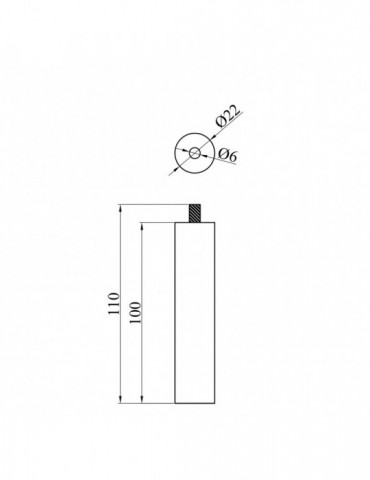 Анод магнієвий Kroner Flacher 100х20 | купити | SilverGoose.com.ua.com.ua