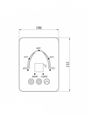 Наклейка панелі керування для водонагрівачів Kroner Flacher | купити | SilverGoose.com.ua.com.ua