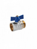 Кран кульовий Valves 1" ВЗ PN30 синій метелик | купити | SilverGoose.com.ua.com.ua