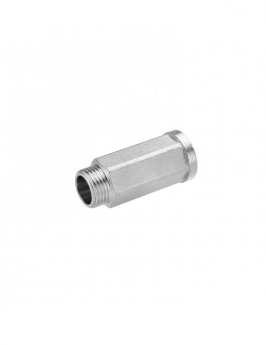 Подовжувач посилений LexLine 1/2''х1/2'' ВЗ L50 нікель НК0601-50-Вн | купити | SilverGoose.com.ua.com.ua