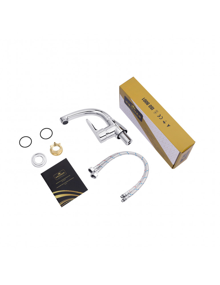 Змішувач для кухні Kroner KRM Elbe - C031 | купити | SilverGoose.com.ua.com.ua