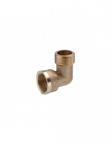Кутник посилений LexLine 3/4" ВЗ латунний УК0120-1-В