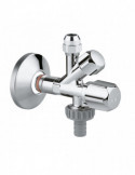 Кран приладовий Grohe 22036000 1/2"х3/8"х3/4" | купити | SilverGoose.com.ua.com.ua