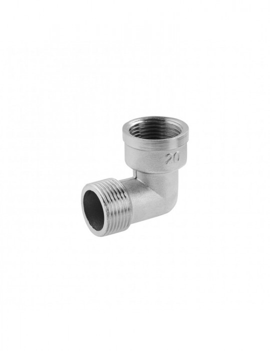 Кутник посилений LexLine 3/4" ВЗ нікель НК0120-1-Вн | купити | SilverGoose.com.ua.com.ua
