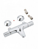 Змішувач для ванни Grohe Grohtherm 800 34567000 з душовим гарнітуром 27853001 (34567001) | купити | SilverGoose.com.ua.com.ua
