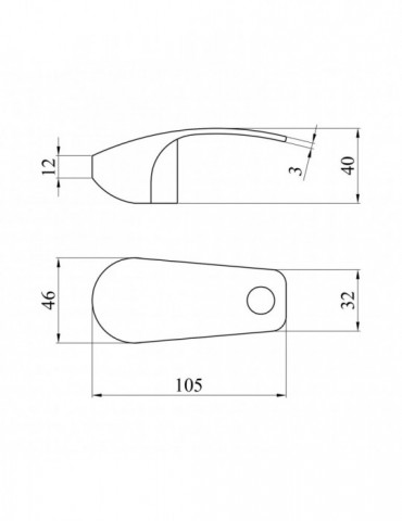 Ручка для змішувача Kroner KRP Konstante - C935 | купити | SilverGoose.com.ua.com.ua