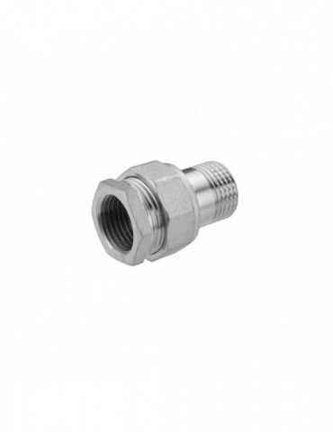 Згін-американка пряма посилена LexLine 1/2" ВЗ під конус нікель НК0811-Вн