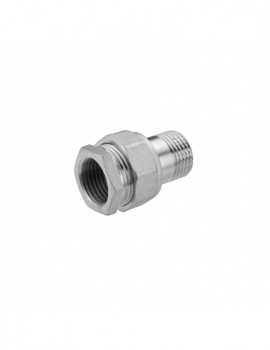 Згін-американка пряма посилена LexLine 1/2" ВЗ під конус нікель НК0811-Вн | купити | SilverGoose.com.ua.com.ua