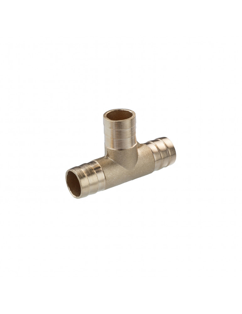 Трійник з'єднувальний LexLine D16 латунний УК1654 | купити | SilverGoose.com.ua.com.ua