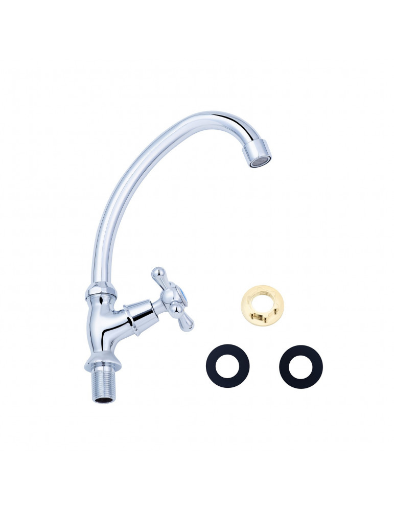 Кран на одну воду Agua Toledo - C091 | купити | SilverGoose.com.ua.com.ua