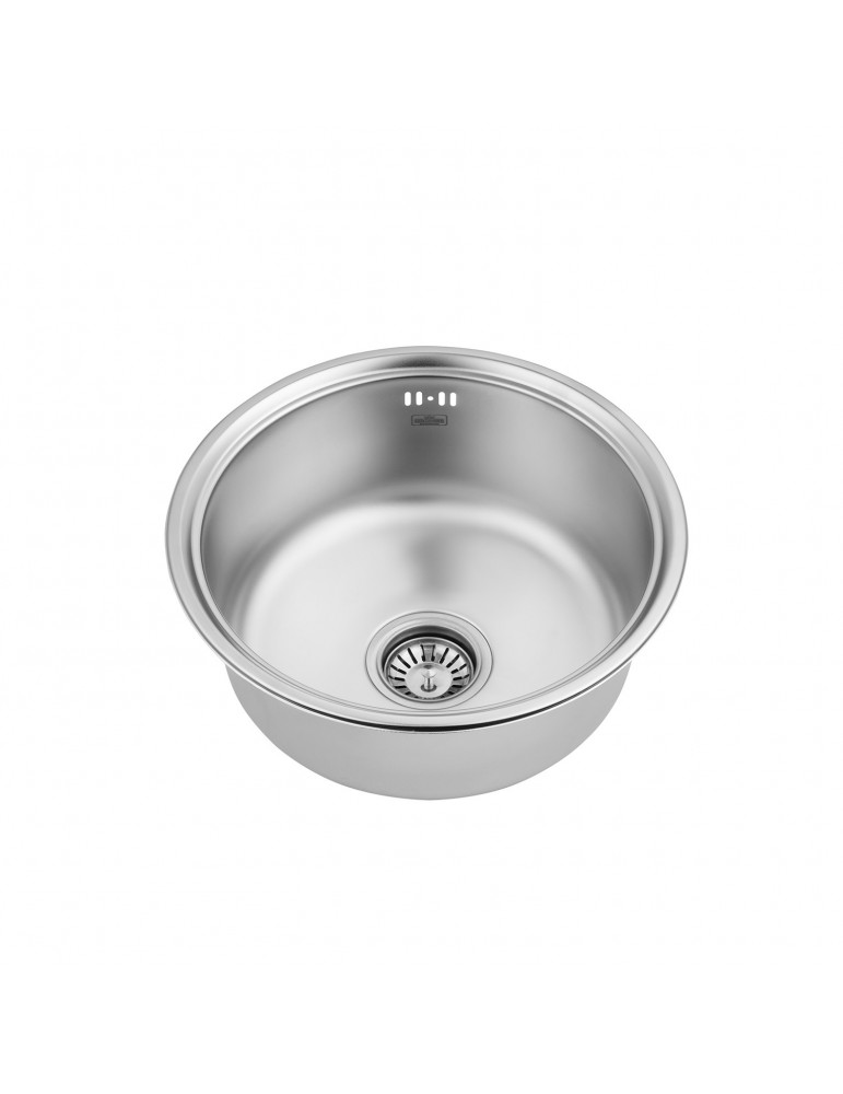 Кухонна мийка Kroner KRP Satin - 430 (0.8 мм) | купити | SilverGoose.com.ua.com.ua