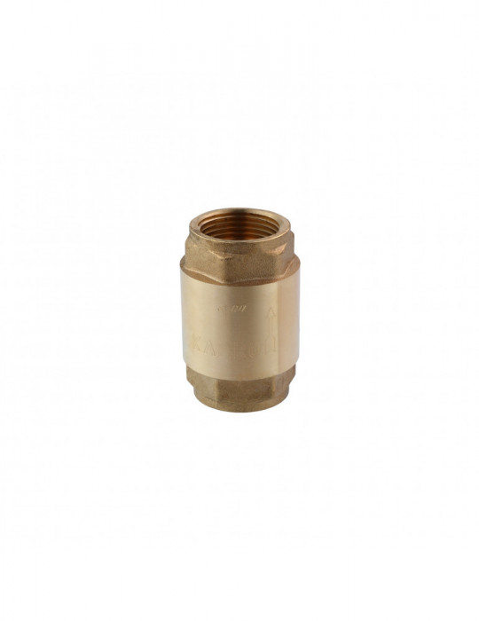 Зворотній клапан Karro 1" ВВ з латунним штоком KR-6120 | купити | SilverGoose.com.ua.com.ua