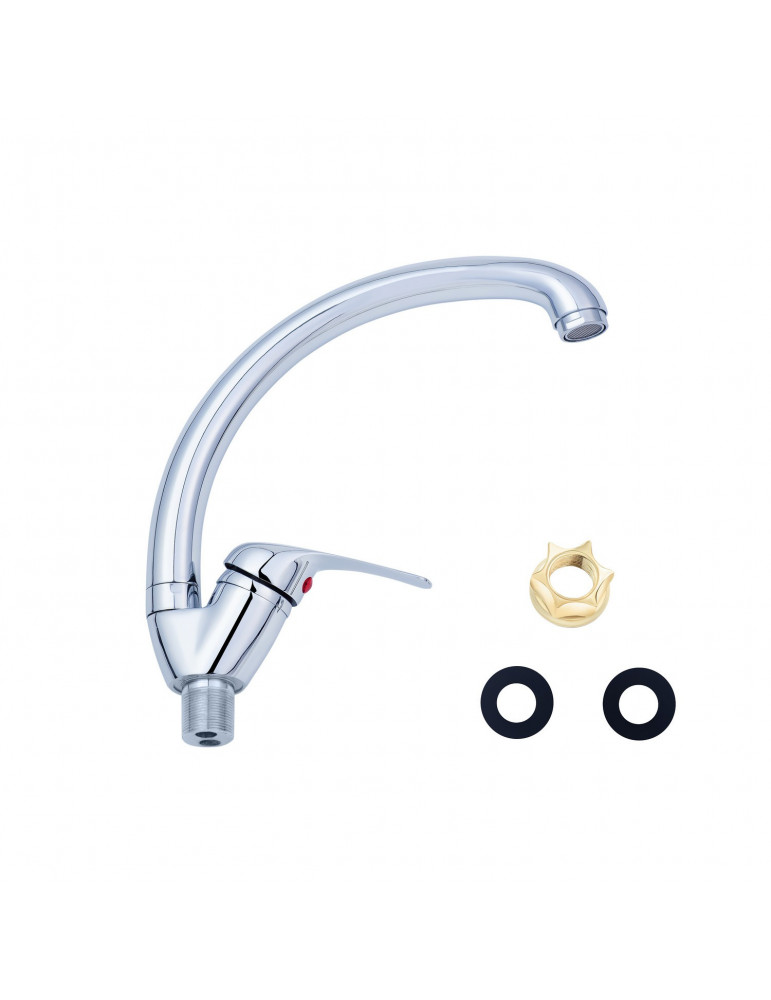 Змішувач для кухні Agua Leon - C031 | купити | SilverGoose.com.ua.com.ua