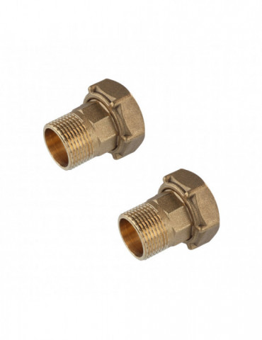 Згін для лічильника Nikiforov 1" латунний (пара) | купити | SilverGoose.com.ua.com.ua