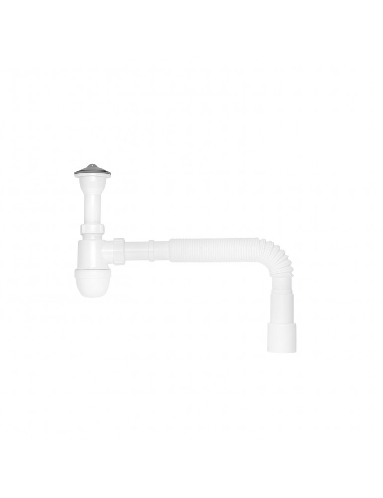 Сифон для раковини Kroner KRP - TB01 1 1/2"х40/50 мм | купити | SilverGoose.com.ua.com.ua