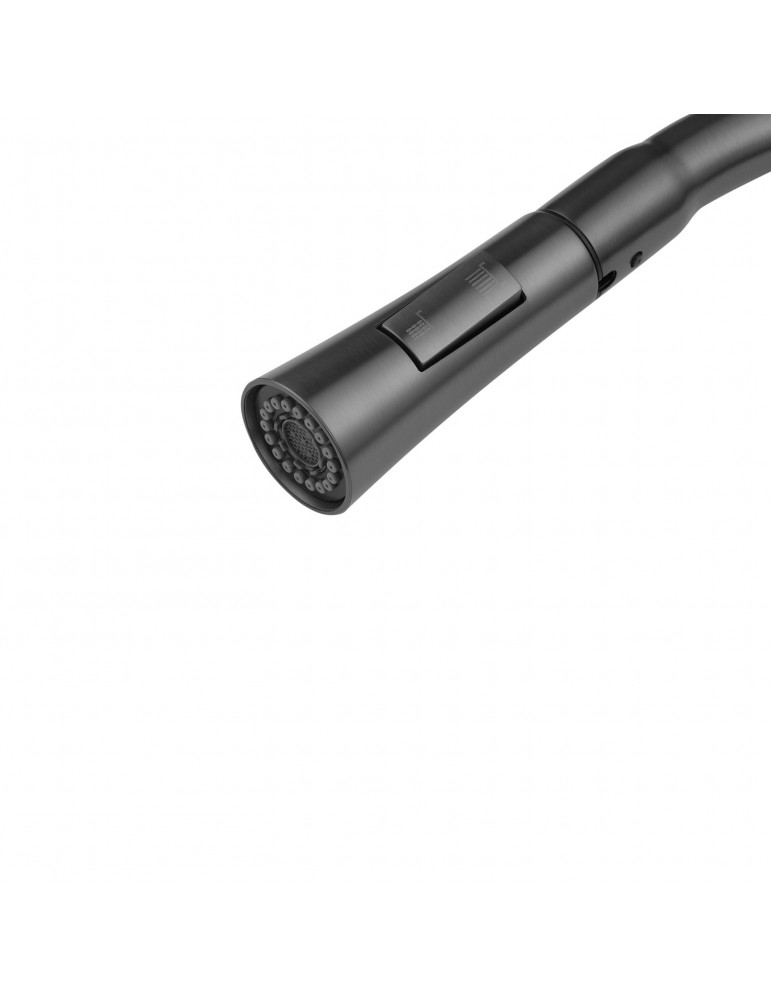 Змішувач для кухні з висувним виливом Kroner KRP Graz - GRP030-T | купити | SilverGoose.com.ua.com.ua