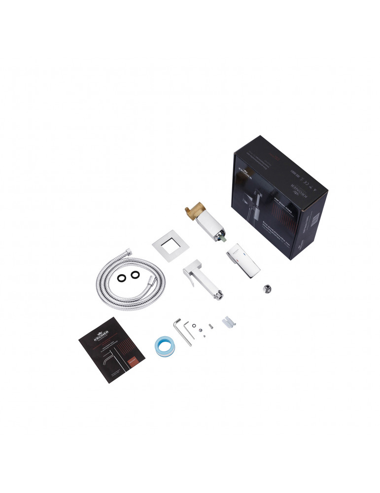 Набір для гігієнічного душу прихованого монтажу зі змішувачем Kroner KRP Bidet - C083 | купити | SilverGoose.com.ua.com.ua