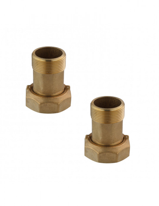 Згін для лічильника Nikiforov 1 1/2" латунний (пара) | купити | SilverGoose.com.ua.com.ua