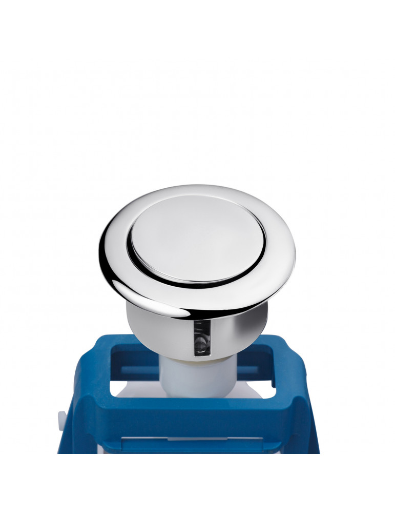 Комплект для бачка унітаза Kroner KRP - KIT6857 з одинарною кнопкою, нижнє підведення 1/2" | купити | SilverGoose.com.ua.com.ua