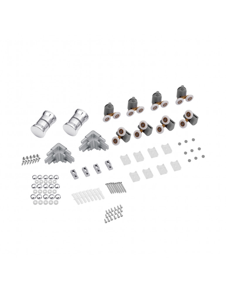 Душова кабіна Kroner KRP Eifel - Q.C.F.L. 90x90 cм | купити | SilverGoose.com.ua.com.ua