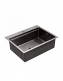Кухонна мийка Kroner KRP Schwarze - 6350HM PVD (3.0/1.0 мм) | купити | SilverGoose.com.ua.com.ua