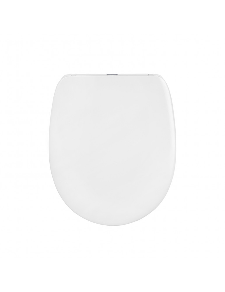 Унітаз підвісний Kroner KRP - A534UF Rimless 410х355х555 мм, сидіння Slim Duroplast / Soft-close / Quick relase | купити | Silve