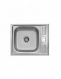 Кухонна мийка накладна Kroner KRP Satin - 6050 (0.6 мм)
