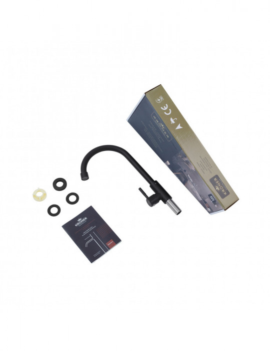 Кран на одну воду Kroner KRP Edelstahl Klassisch - SCH098 | купити | SilverGoose.com.ua.com.ua