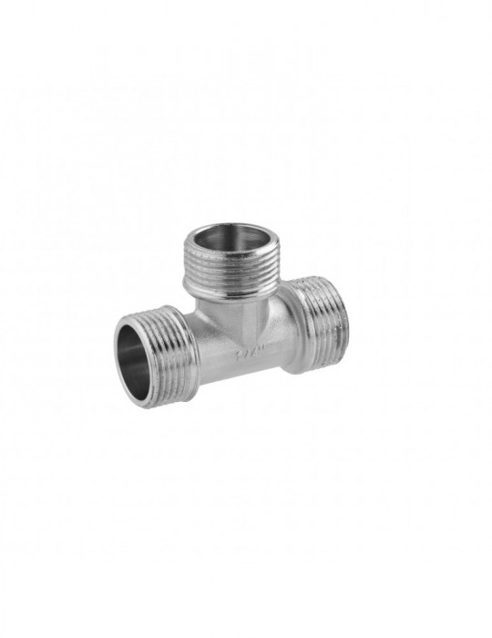 Трійник Nikiforov 3/4" ЗЗЗ нікель | купити | SilverGoose.com.ua.com.ua