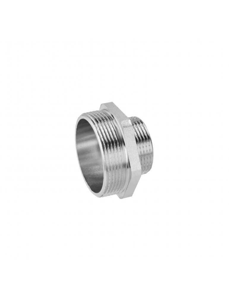 Ніпель перехідний Nikiforov 1 1/4"х2" ЗЗ нікель | купити | SilverGoose.com.ua.com.ua