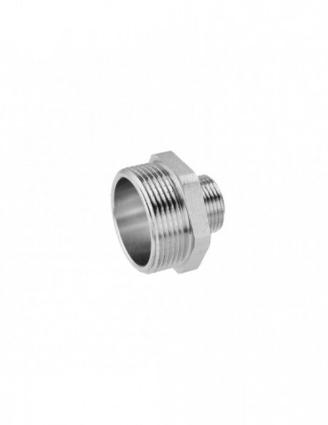 Ніпель перехідний Nikiforov 3/4"х1 1/2" ЗЗ нікель | купити | SilverGoose.com.ua.com.ua